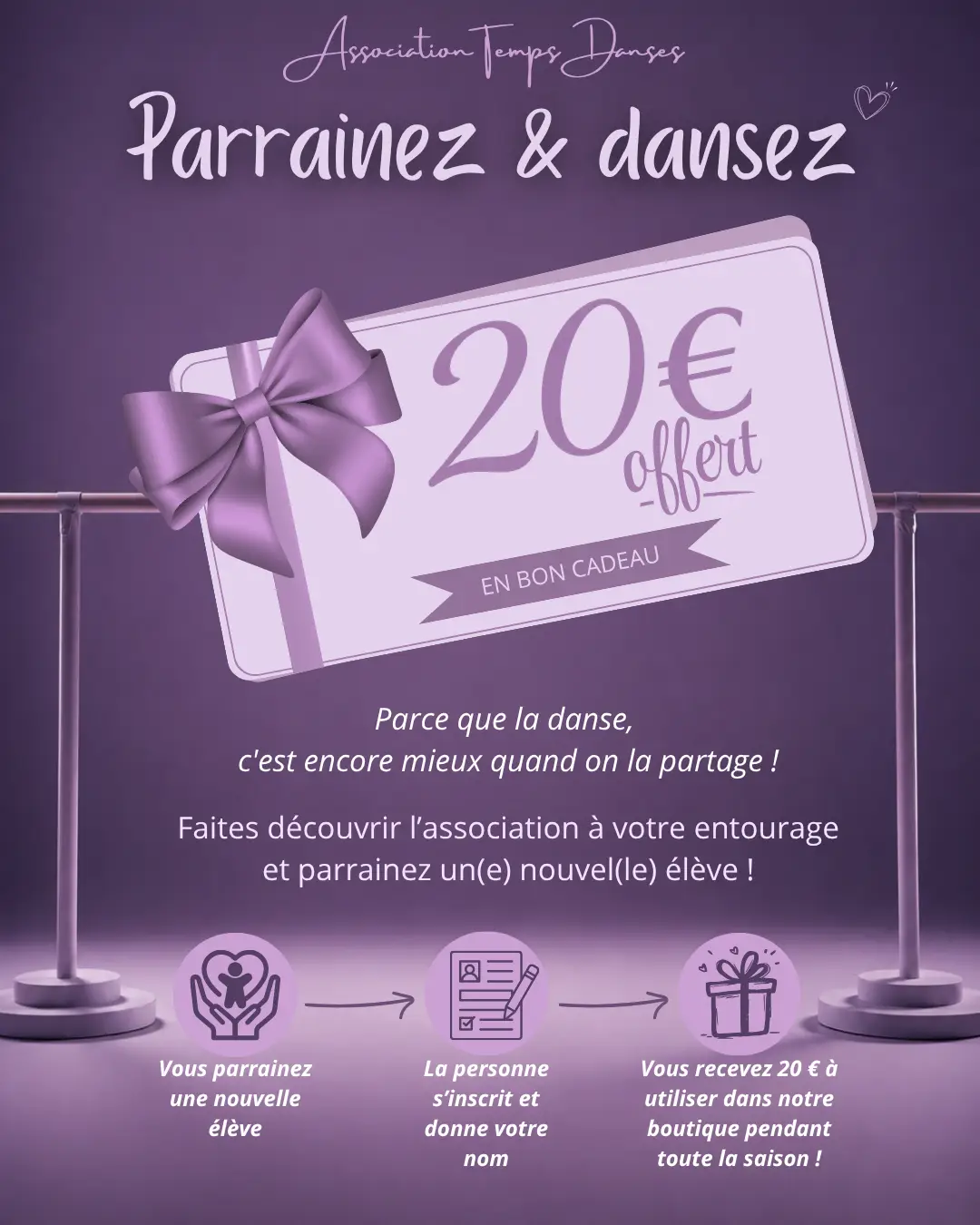 Parrainez et dansez